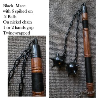 Swordsmen Of New Zealand Black Mace twin