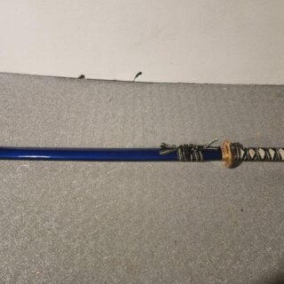 Full Tang Japanese Samurai Katana White & Blue