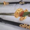 Full Tang Japanese Samurai Katana Double Serpant