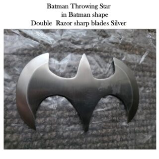 Batman throwing star Silver