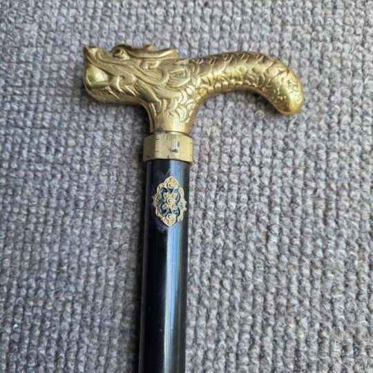 Sword cane Walking Dragon Head